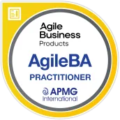 AgileBA® Practitioner Re-Registration badge