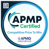 APMP Micro-Certification Competitive Price To Win badge