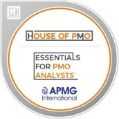 House of PMO - Essentials for analysists badge