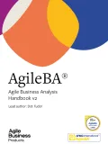 AgileBA (Agile Business Analysis) Certification study material cover